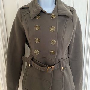 Olive Green PeaCoat-  never worn